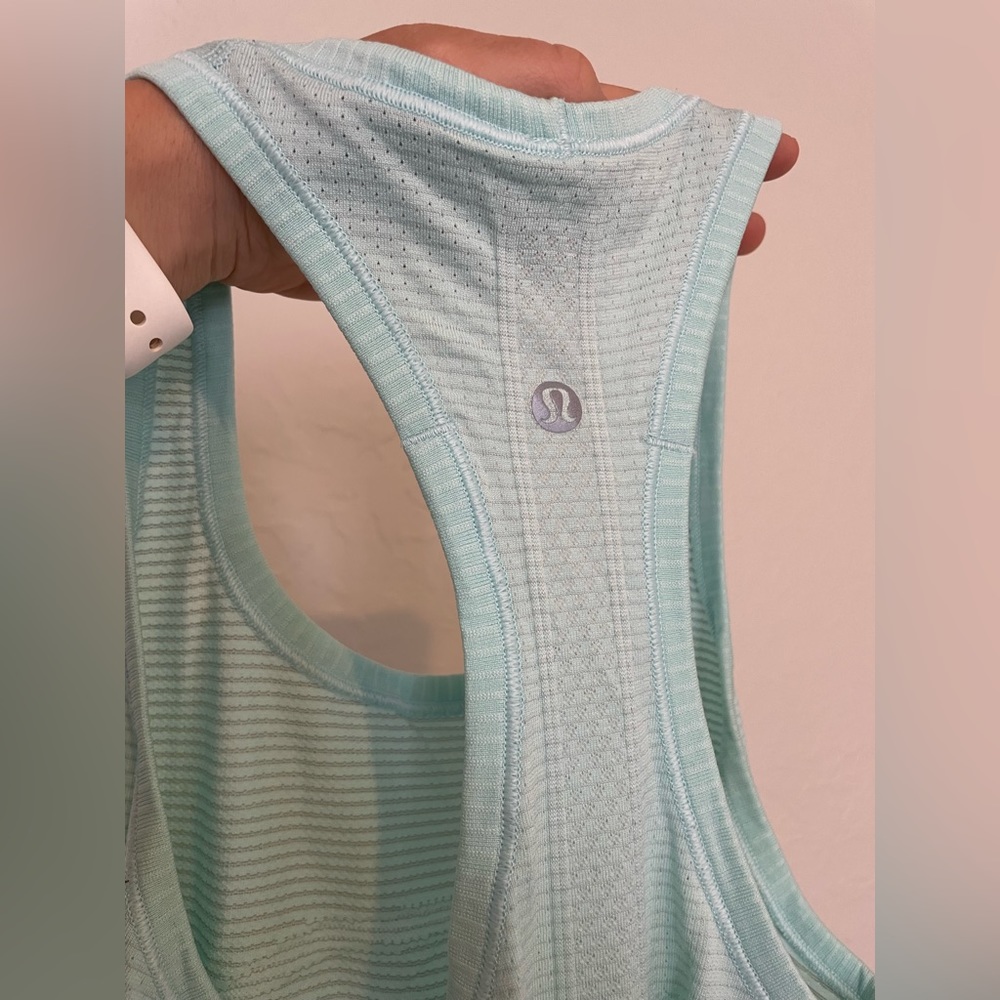 Lululemon Swiftly Tank - Light Blue